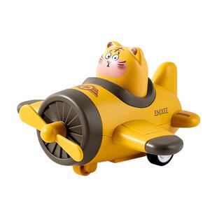 嫚熙宝宝玩具车儿童飞机玩具男孩1-3到6岁按压滑行迷你模型车新款