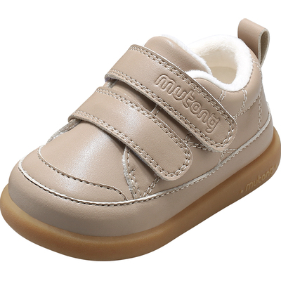 牧童宝宝学步鞋软底面包鞋