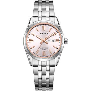 Casio卡西欧手表女时尚简约防水石英女士手表LTP-1335D-2A