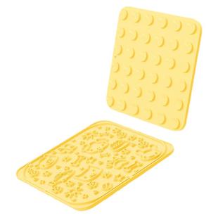 狗狗舔食垫宠物猫咪狗狗硅胶慢食垫舔舔盘小狗丰荣碗藏食狗粮餐垫