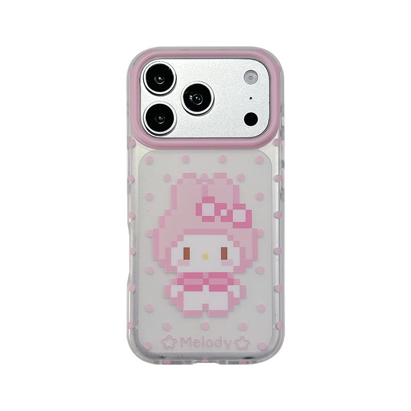 适用于iPhone可爱卡通腕带手机壳