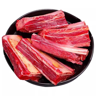 内蒙黄膘牛排黄标牛排骨中段多肉草原散养黄膘牛排新鲜牛仔骨清真