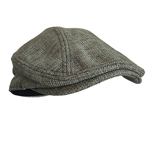 英伦贝雷帽男前进帽潮遮阳帽韩版春夏季复古帽子女纯色休闲鸭舌帽