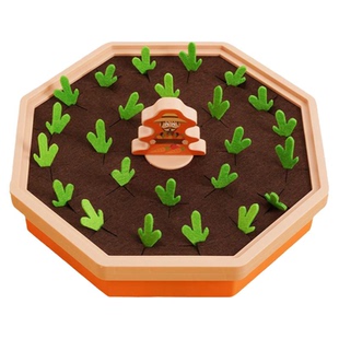 拔萝卜玩具6个月以上婴儿可啃咬0到1岁宝宝7消耗体力练习抓握玩具