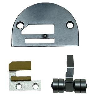 K-2平车模板针板牙齿压脚工业缝纫机配件服装长臂车3MM模具针位组