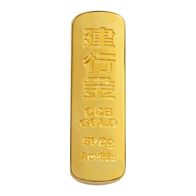 仿真金条金砖铜投资招财中式