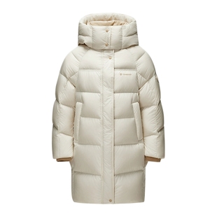 坦博尔秋冬中大儿童羽绒服中长款男童女童安心绒耐脏保暖校服神器