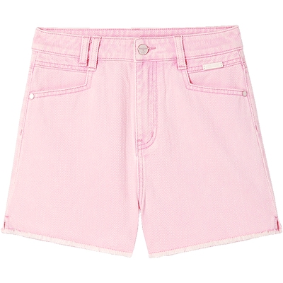 boylondon24粉色牛仔短裤