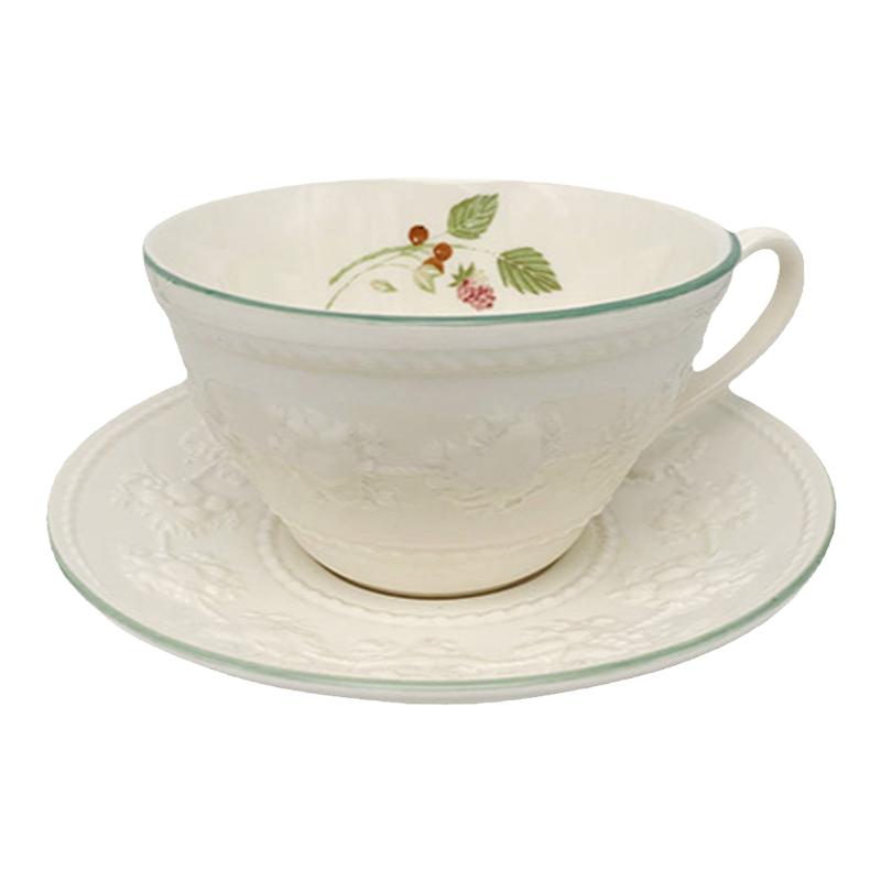 WEDGWOOD树莓2杯2碟下午茶杯碟