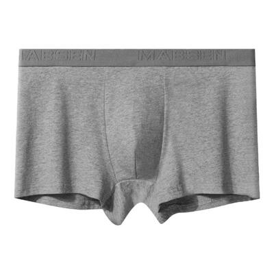 纯棉抑菌透气宽边男士内裤