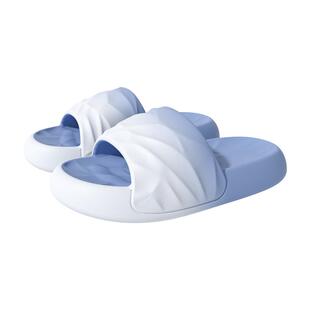 迟到时光踩屎感渐变拖鞋女夏季室内家居软底防滑情侣eva凉拖鞋男