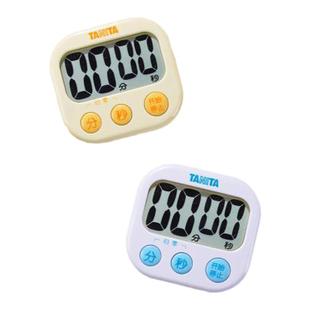日本TANITA百利达厨房闹钟电子计时器TD-384定时器倒计时提醒器