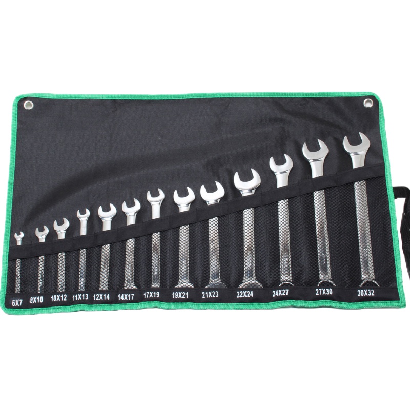 台湾宝工Pro'skit HW-7513B 13件套双开口扳手套装 双头呆扳手