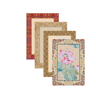 免装裱国展国风卡纸加厚长方形半生镜面卡纸书法国画专用卡纸