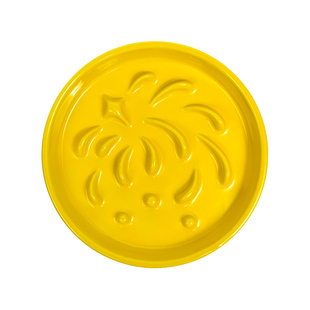 Mia pet简约纯色烟花慢食盘陶瓷宠物碗防打翻猫碗狗碗防噎缓食碗