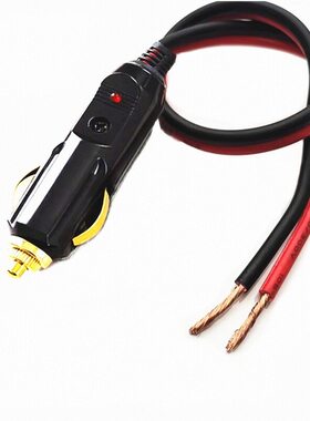 12v24v充气20a纯铜点烟线吸尘器