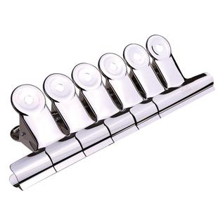 得力夹子整理夹12个金属铁票据夹钢铁夹6个不易生锈大中小号报纸夹山形圆形铁票夹办公用品固定金属票据夹