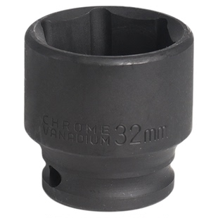 TANKSTORM大飞1/2六角风炮气动套筒12.5mm大扭力扳手镍铁发黑套筒