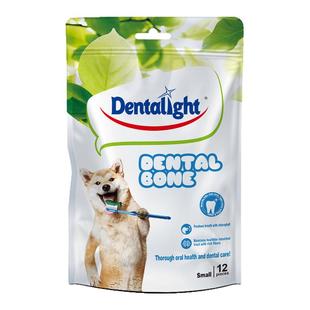 Dentalight树叶骨狗狗洁齿骨小中大型犬口气磨牙棒清新零食400g