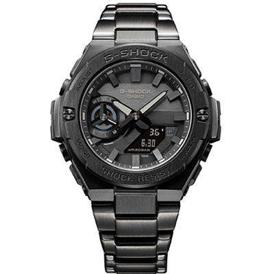 卡西欧钢铁之心太阳能蓝牙男手表