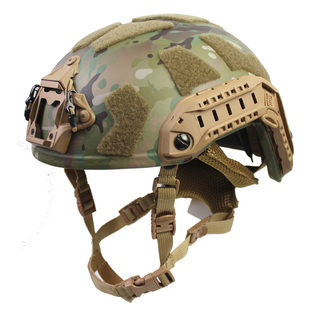 FAST SF PE高分子头盔 CP迷彩MC NIJ3A防护战术头盔温迪悬挂海绵