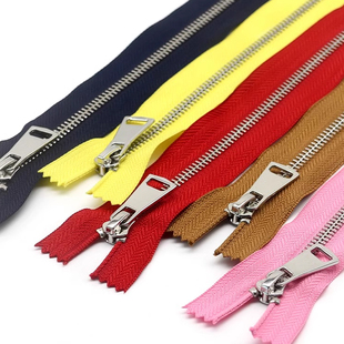 5号通用拉链闭口卫衣女款外套开衫针织衫连帽上衣毛衣牛仔裤拉锁