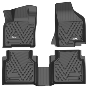 3W全TPE脚垫适用于大众ID3 ID4 X CROZZ ID6 ID7专用脚垫后备箱垫