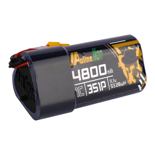 伪神SKYZONE肥鲨HDO大疆HDzero眼镜锂电池3S 4800mAh穿越机XT60头