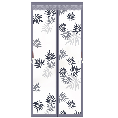 防冷气透明软塑料磁铁空调门帘