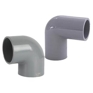 CPVC弯头直角90度PN16公斤管件接头塑料活接配件国标美标日标 6分