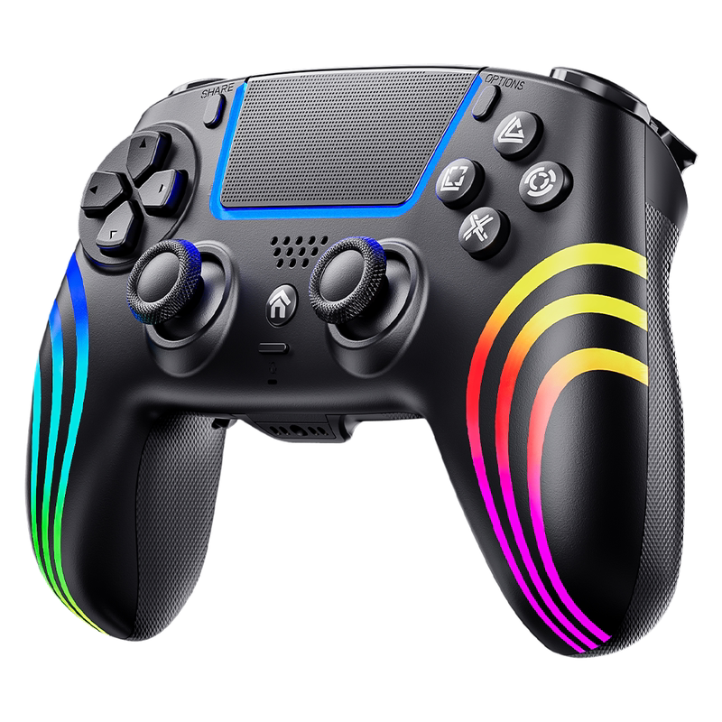 PS5蓝牙手柄体感振动连发RGB
