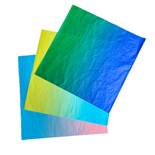 高难度复杂手工折纸昆虫纸8色薄哑薄页纸彩色tissuepaper棉纸花灯