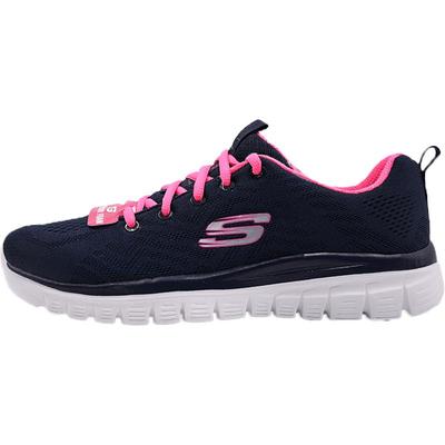 斯凯奇官方女鞋透气跑步鞋