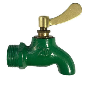 4分铸铁1寸水龙头6分老式快开带锁钥匙铁龙头物业水龙头工地龙头