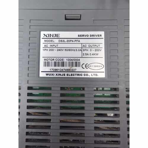 议价DS3L-20P4-PFA信捷伺服驱动器 0.4KW 220