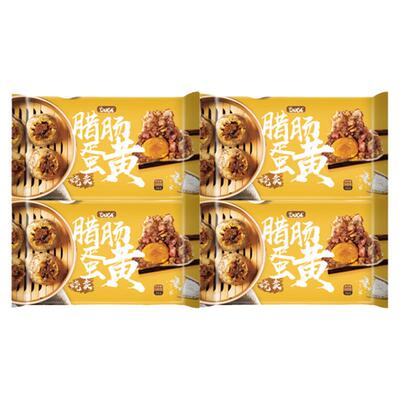 一条狗 糯米烧麦540g*4袋香菇肉烧卖咸蛋黄大个网红面速食早餐