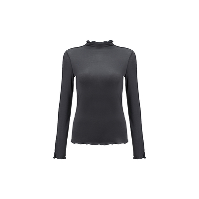 澳洲细羊毛半高领亲肤弹力打底衫