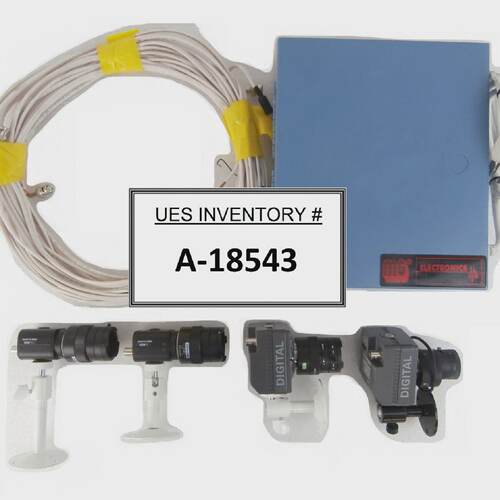 Watec LCL-903K CCD Camera Set w/Lens Mount and Power Supply