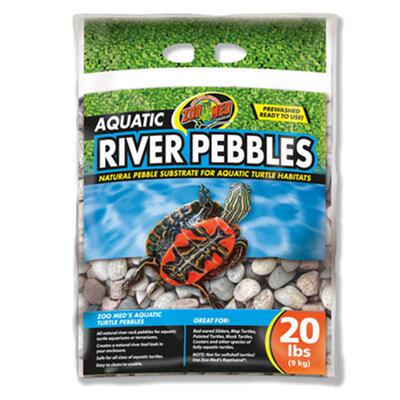 ZOOMED祖迈特美国原装鹅卵石水族垫材水龟鱼造景垫材可重复使用