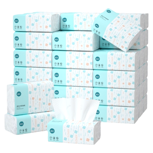 60包漫花抽纸整箱家用实惠装纸抽面巾纸餐巾纸纸巾批发卫生纸