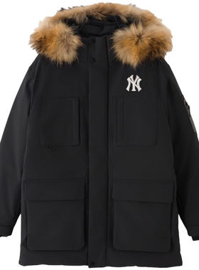 【自营】MLB羽绒服男装女装新款保暖运动服休闲户外鹅绒防风外套