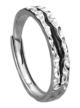 大小可调节轻奢男女戒指