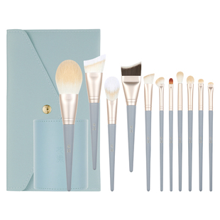 花漾蓝桥2025全新版11支化妆刷粉底刷腮红刷眼影刷修容刷点彩刷