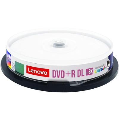 联想 8.5G光盘DVD刻录盘DVD+R DL大容量D9 8.5G空白光盘光碟8G光碟DL刻录光盘片DVD光盘可打印空白碟8.5G光碟