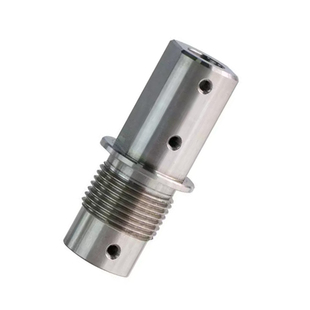 不锈钢CNC非标件数控车床加工黄铜铝合金管接头五金机械零件定制