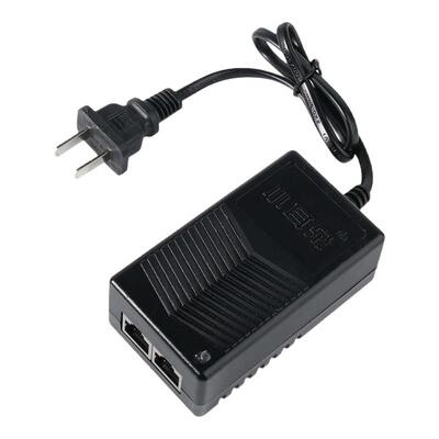 小耳朵POE电源摄像头适配器网桥AP供电模块标准48V/52V标准供电器