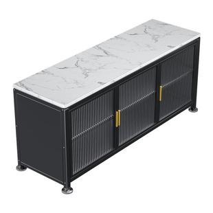 厨房置物架落地多层岩板橱柜收纳柜多功能切菜柜子储物柜靠墙一体