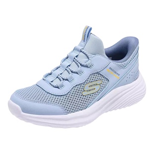 Skechers斯凯奇男童鞋一脚蹬闪穿跑鞋柔软减震休闲运动鞋405366L