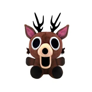 跨境99 nights in the forest 森林99夜麋鹿周边公仔毛绒玩具挂件