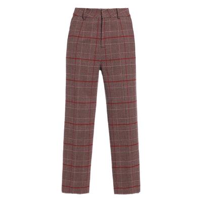 乔万尼2026商场同款西装裤英伦风格纹商场同款气质高级感EM1F102